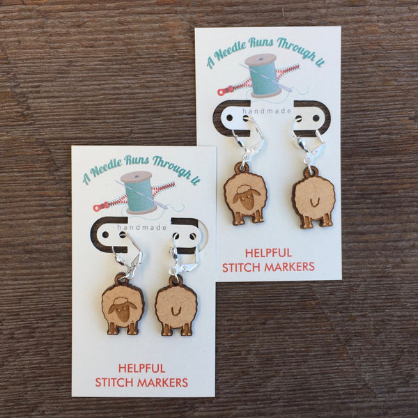 Right Side | Wrong Side Stitch Markers