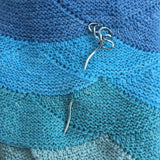 Grape Tendril Shawl Pin