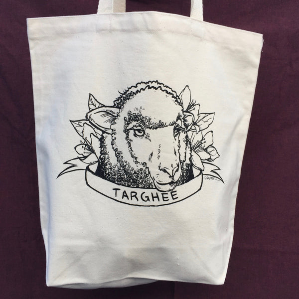 Individual Sheep Breed Organic Cotton Tote Bag